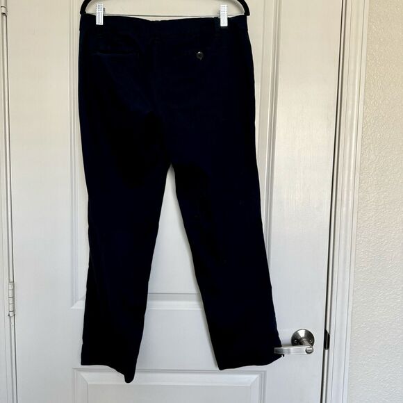 Paper Boy Anthropologie Kids Size 12 Uniform Pants Navy Blue Slim Crop Trouser - Picture 5 of 11